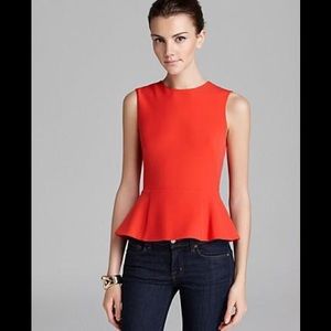 French connection top, red color. Size 0